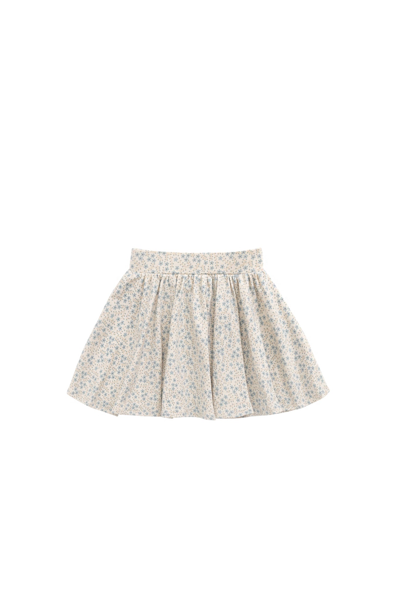Organic Cotton Meadow Skirt - Adnola Floral