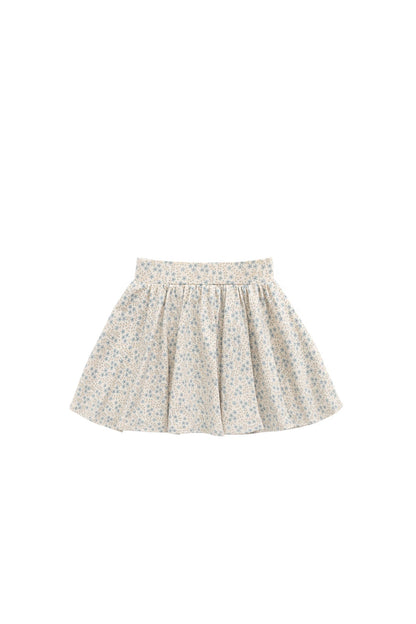 Organic Cotton Meadow Skirt - Adnola Floral