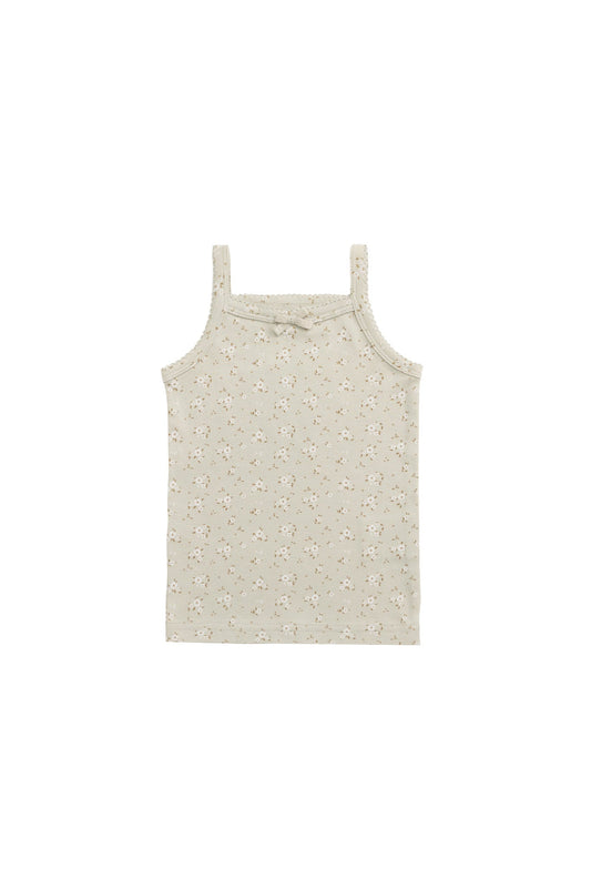 Organic Cotton Singlet - Lulu Honeydew