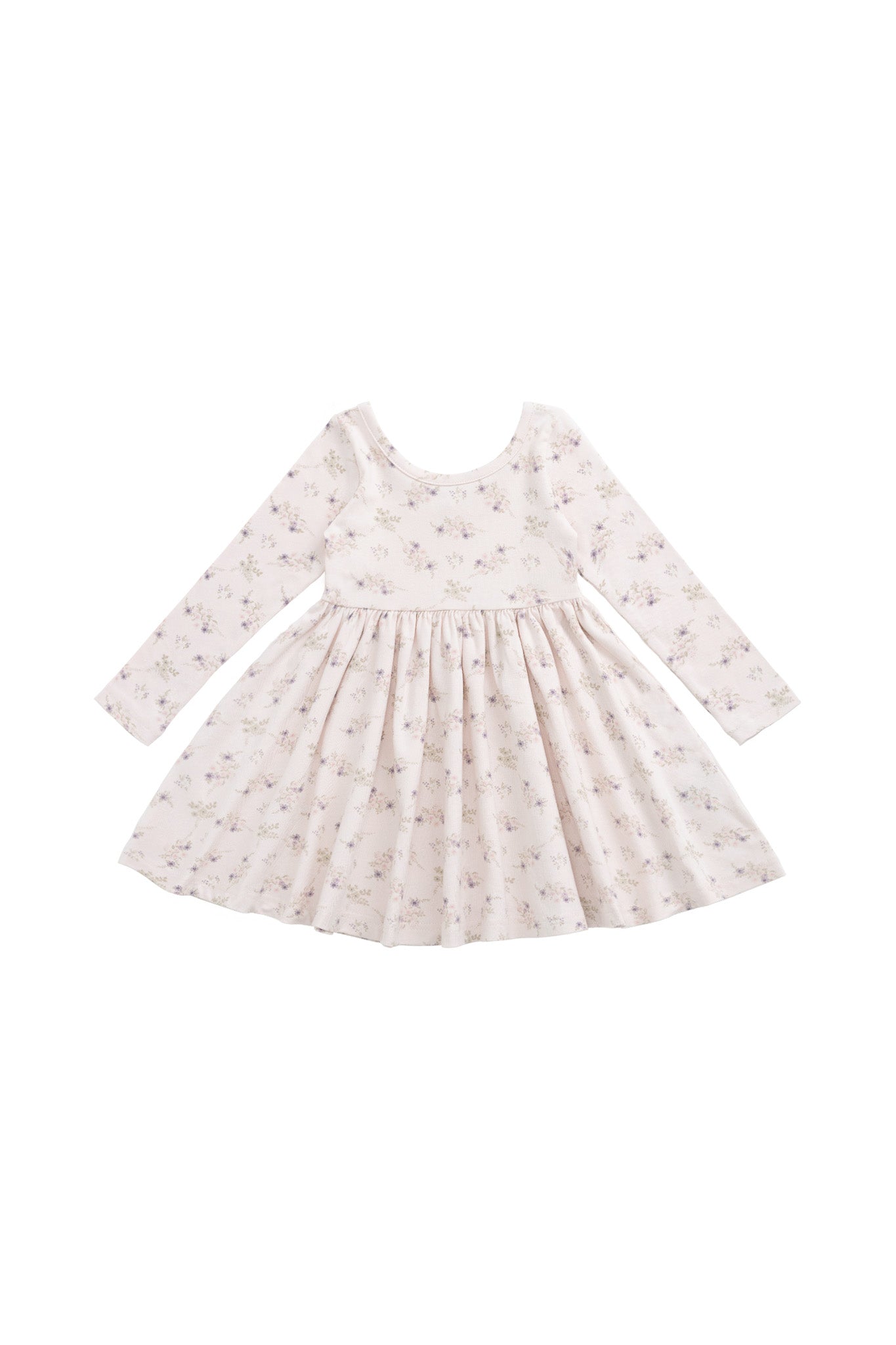 Organic Cotton Tallulah Dress - Sweet Pea Floral