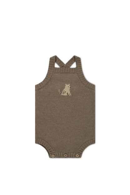 Ethan Playsuit - Cub Marle Leopard