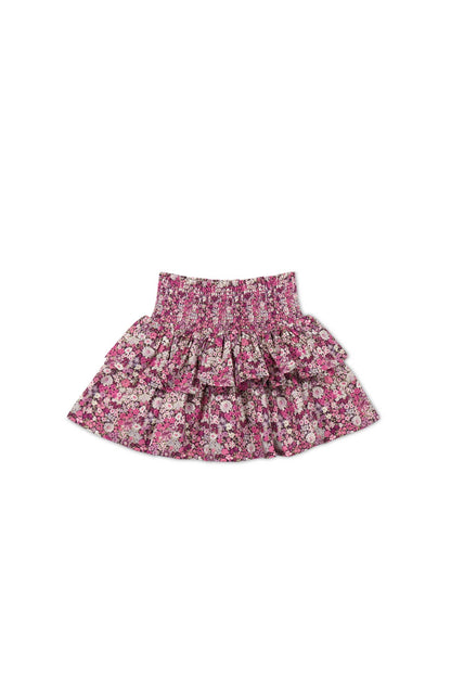 Organic Cotton Samantha Skirt - Garden Print