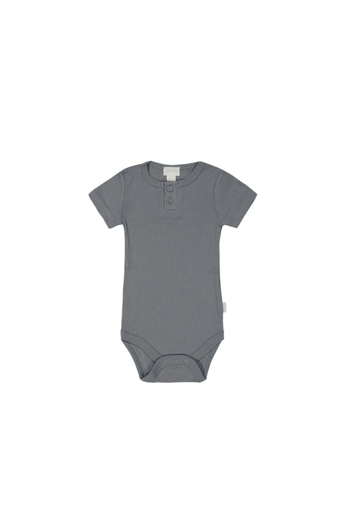 Organic Cotton Modal Darcy Tee Bodysuit - Lava