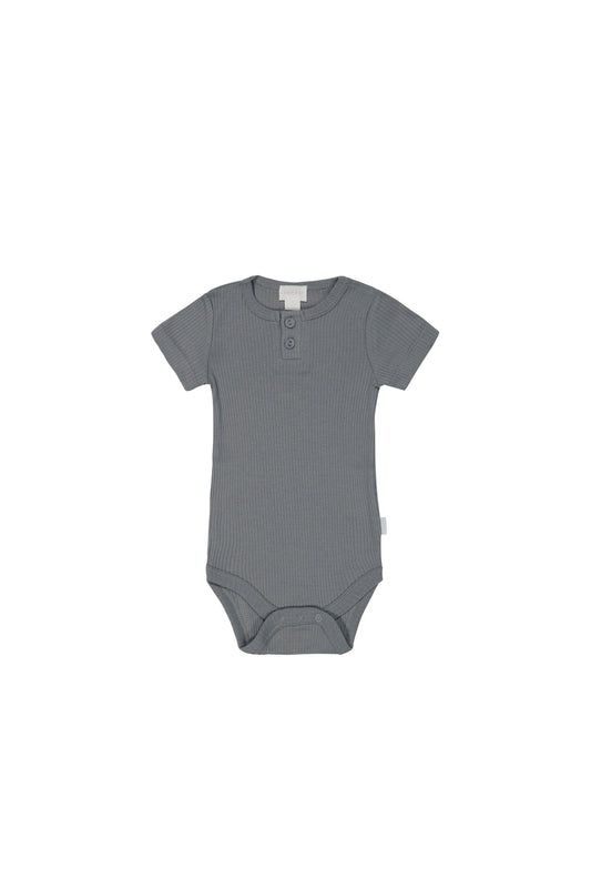 Organic Cotton Modal Darcy Tee Bodysuit - Lava