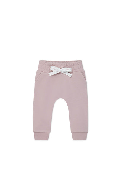 Organic Cotton Morgan Track Pant - Heather Haze