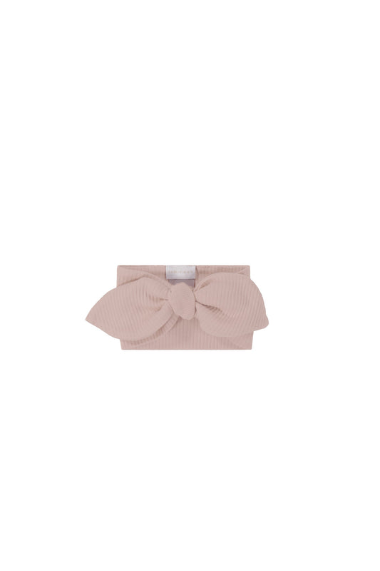Organic Cotton Modal Lilian Headband - Provence Dusty Pink