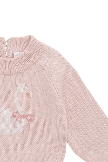 Lucinda Jumper - Swan Peach Whip