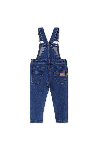 Jordie Overall - Mid Wash Denim