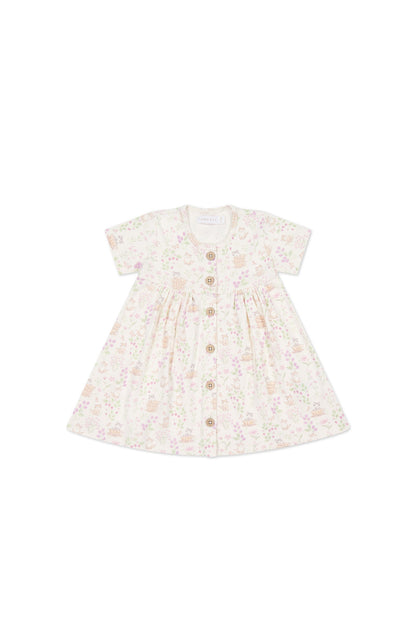 Organic Cotton Lola Dress - Moons Garden