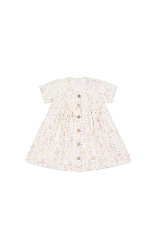 Organic Cotton Lola Dress - Moons Garden