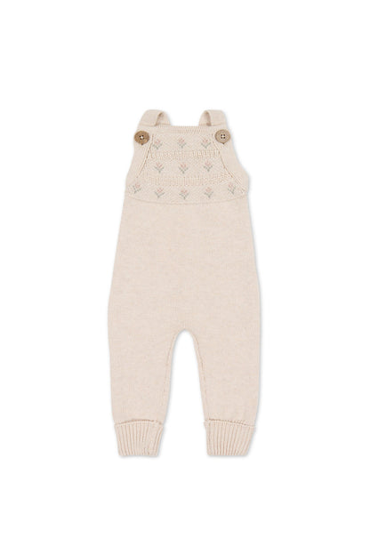 Miranda Playsuit - Miranda Light Oatmeal Marle