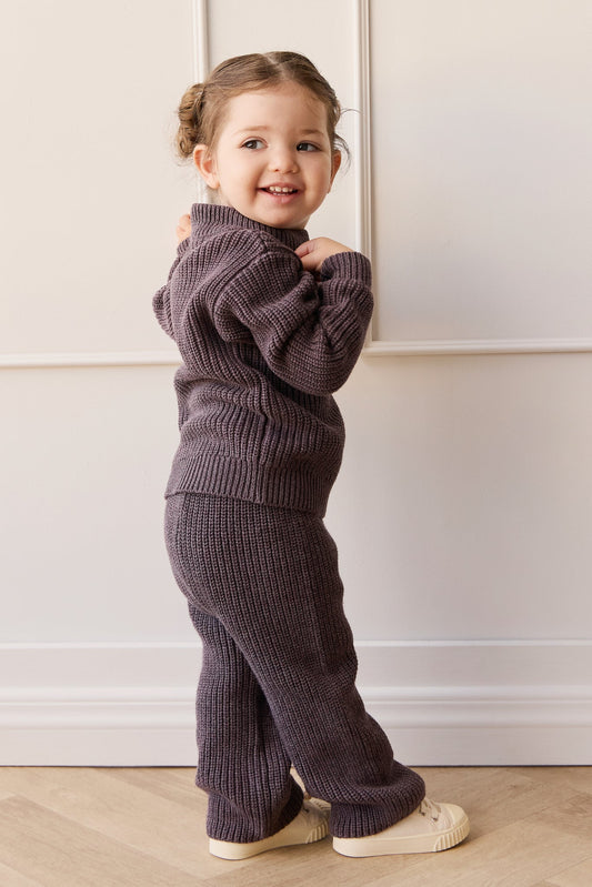 Morgan Pant - Sugar Plum Marle