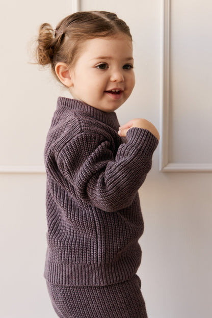 Morgan Jumper - Sugar Plum Marle