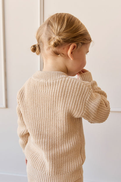 Morgan Jumper - Oatmeal Marle