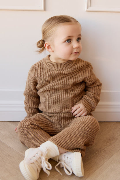 Morgan Jumper - Caramel Cream