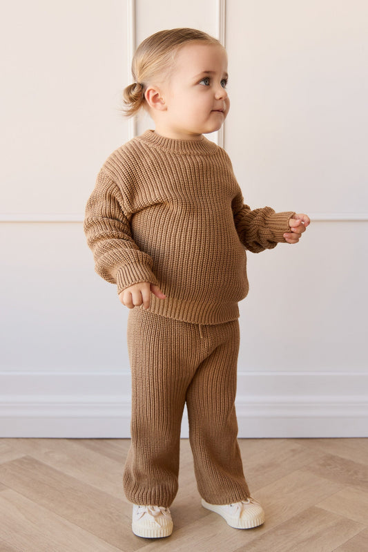 Morgan Pant - Caramel Cream