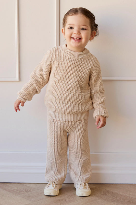Morgan Pant - Rosewater Marle