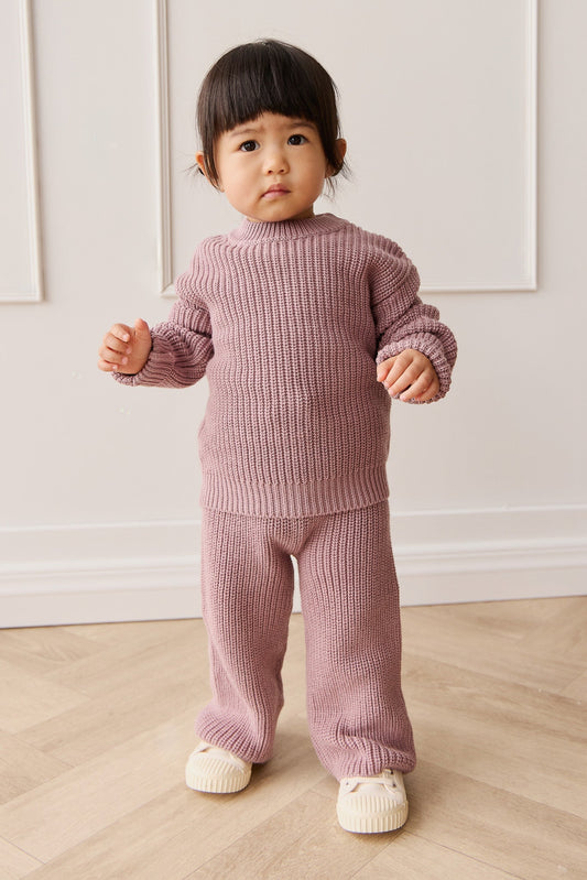 Morgan Jumper - Vintage Lilac