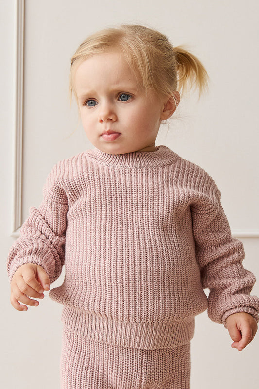 Morgan Jumper - Cocoon Pink