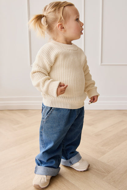 Morgan Jumper - Egret