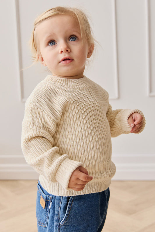 Morgan Jumper - Egret