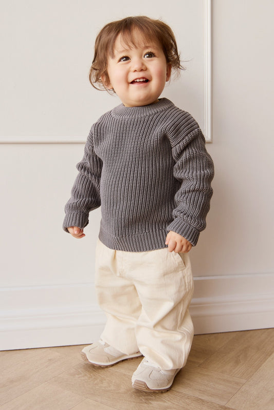 Morgan Jumper - Charcoal Gray