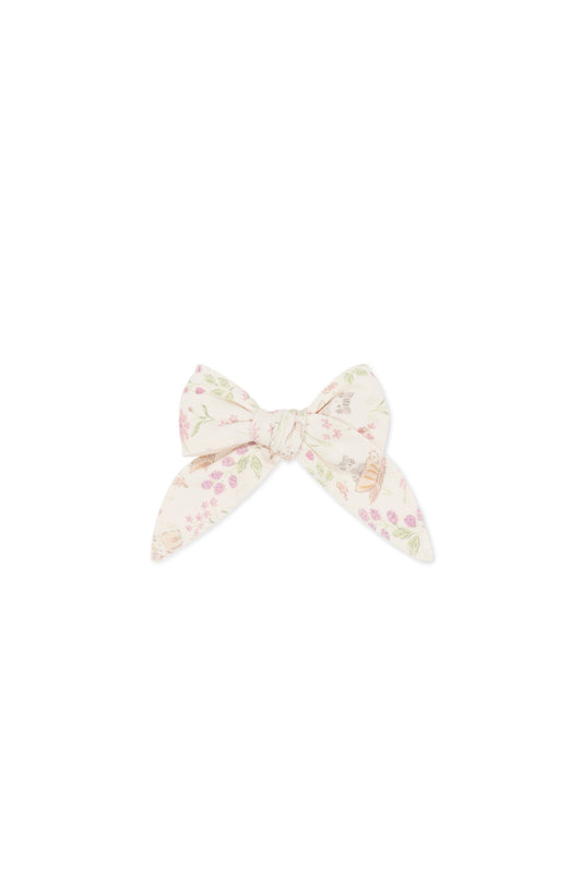 Organic Cotton Bow - Moons Garden