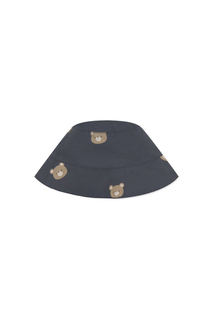 Organic Cotton Bucket Hat - Bobby Bears Shadow