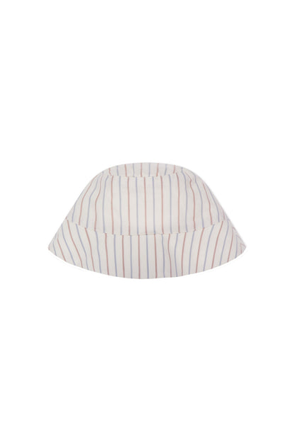 Organic Cotton Bucket Hat - Vacation Stripe