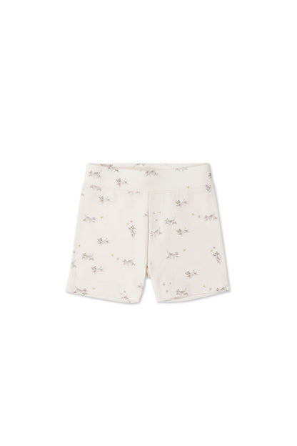 Organic Cotton Everyday Bike Short - Playful Kittens
