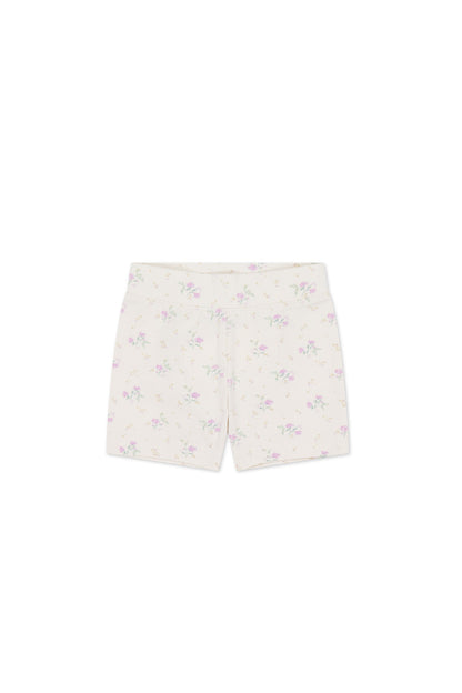 Organic Cotton Everyday Bike Short - Thelma Orchid