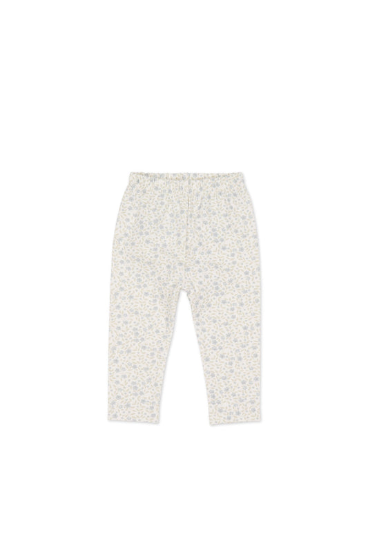 Organic Cotton Everyday Legging - Elodie Whisper White