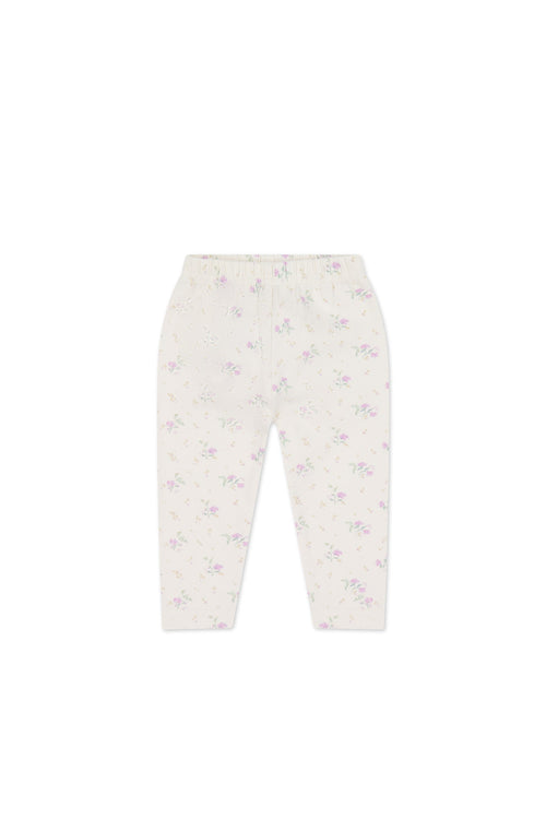 Organic Cotton Everyday Legging - Thelma Orchid