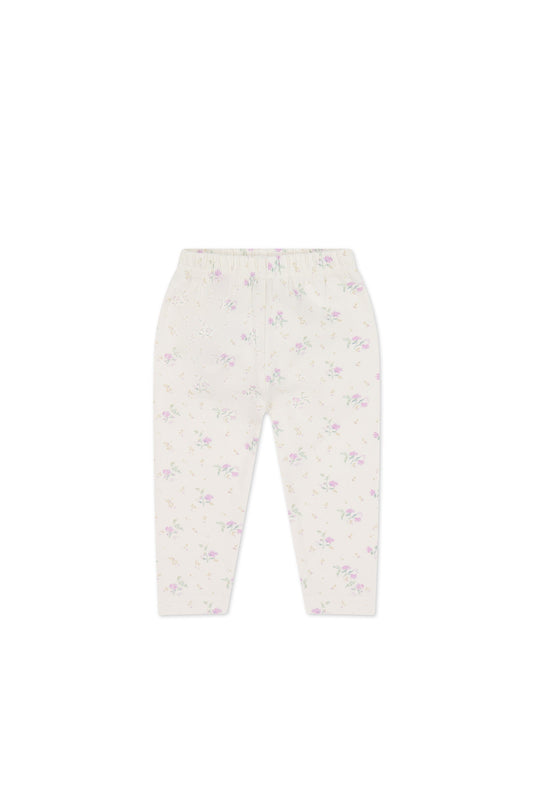 Organic Cotton Everyday Legging - Thelma Orchid