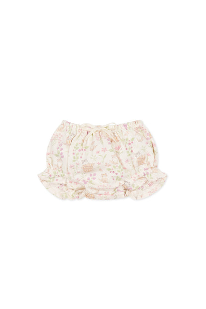 Organic Cotton Frill Bloomer - Moons Garden
