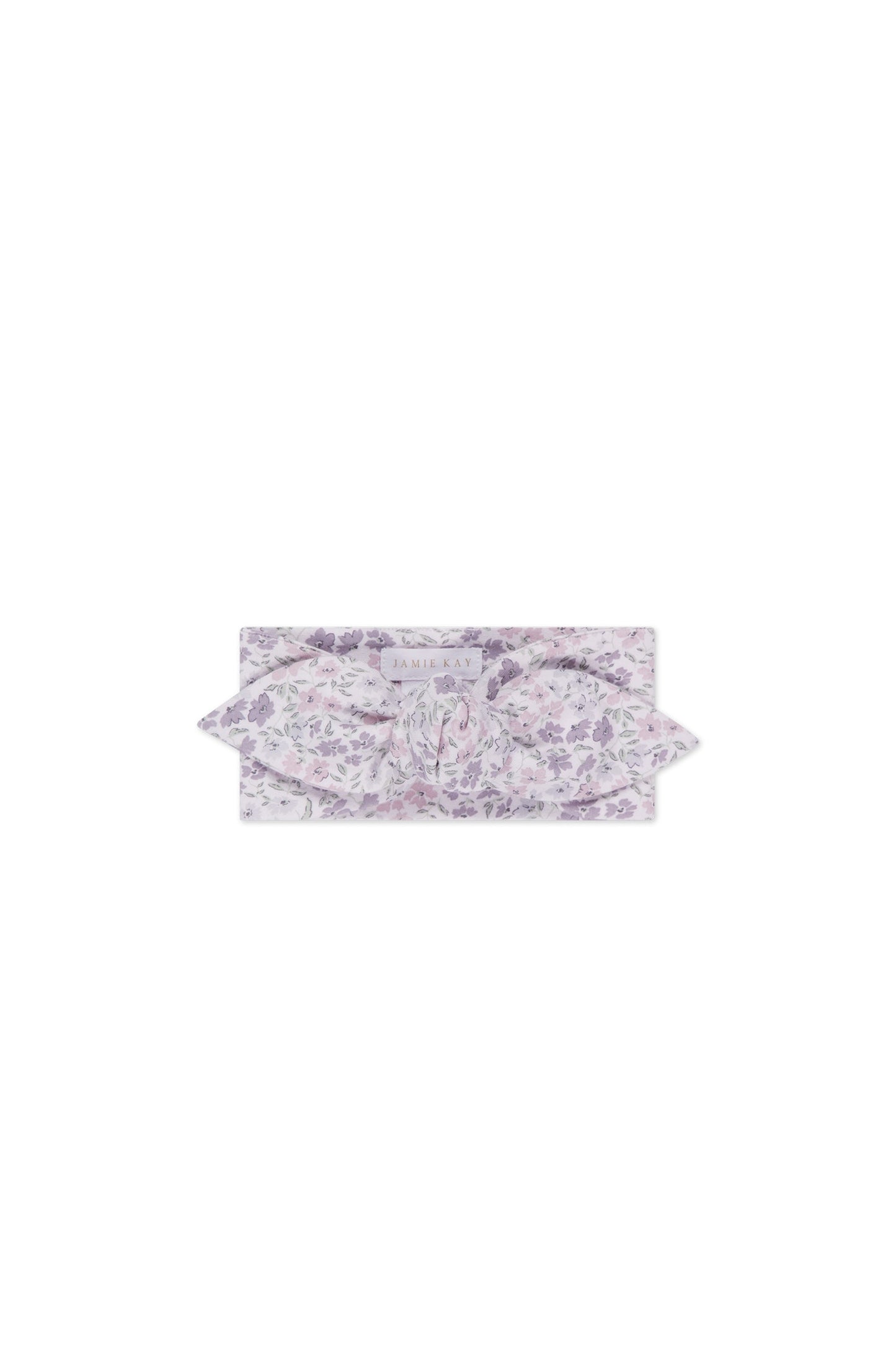 Organic Cotton Headband - Fifi Lilac