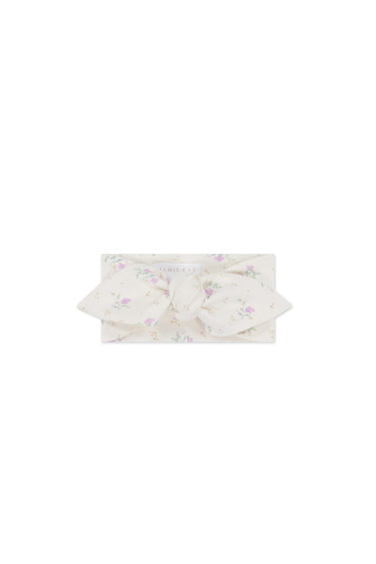 Organic Cotton Headband - Thelma Orchid