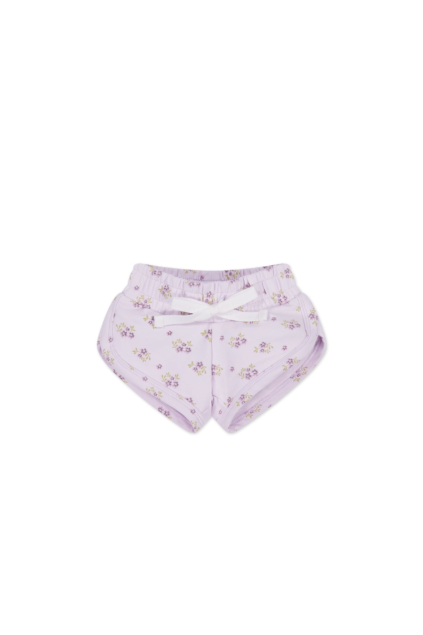 Organic Cotton Ivy Shortie - Rose Floral Pink