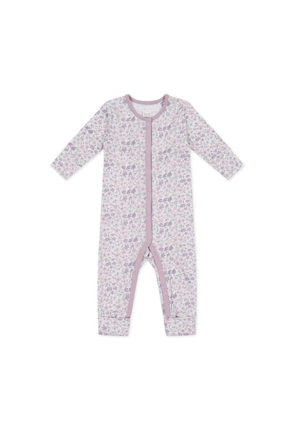 Organic Cotton Maple Onepiece - Fifi Lilac