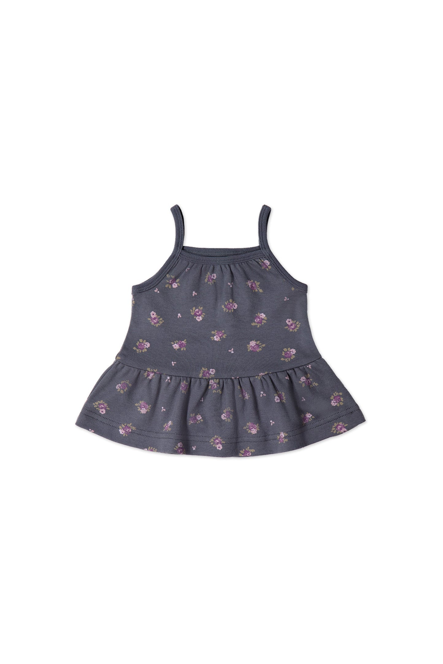 Organic Cotton Meadow Singlet - Simone Lava