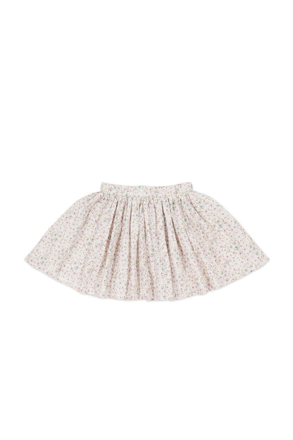 Organic Cotton Melanie Skirt - Fifi Violet