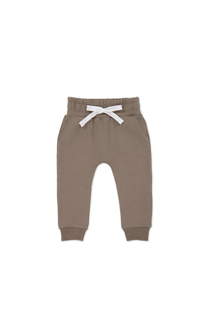 Organic Cotton Morgan Track Pant - Tweed