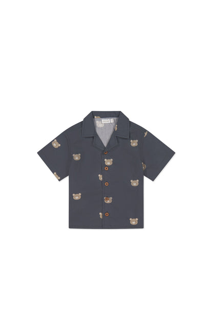 Organic Cotton Silas Shirt - Bobby Bears Shadow