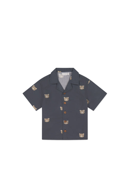 Organic Cotton Silas Shirt - Bobby Bears Shadow
