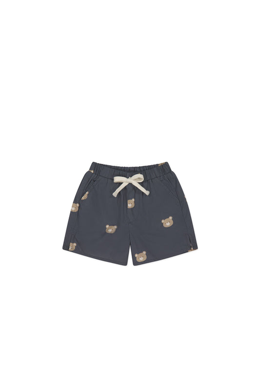 Organic Cotton Silas Short - Bobby Bears Shadow