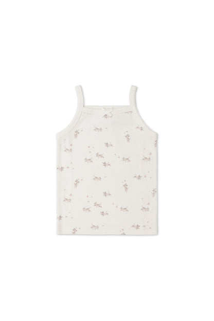 Organic Cotton Singlet - Playful Kittens