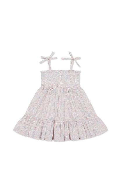 Organic Cotton Stella Dress - Azra Slightly Pink