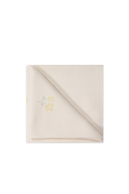 Pauline Blanket - Chamomile Jacquard