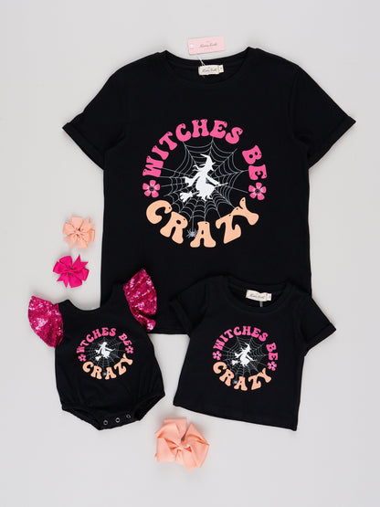 Mom & Me "Crazy Witch" Top & Romper