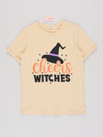 Mom & Me "Cheers Witches" Top & Romper